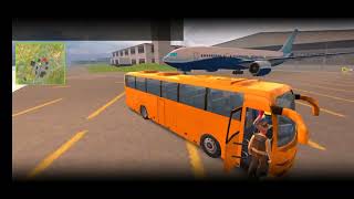 Coach Bus Air-port Mission Bus Simulator Game @rajamohammadbilal6191 #rajamohammadbilal screenshot 1