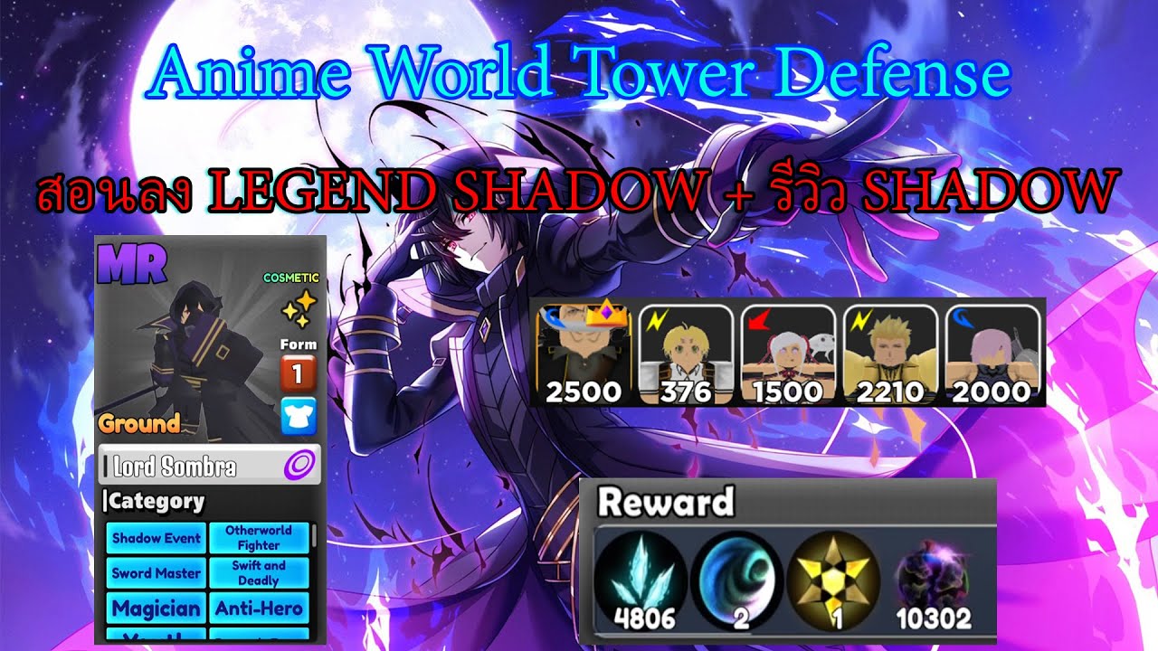 ALL NEW *SECRET* CODES in ANIME WORLD TOWER DEFENSE