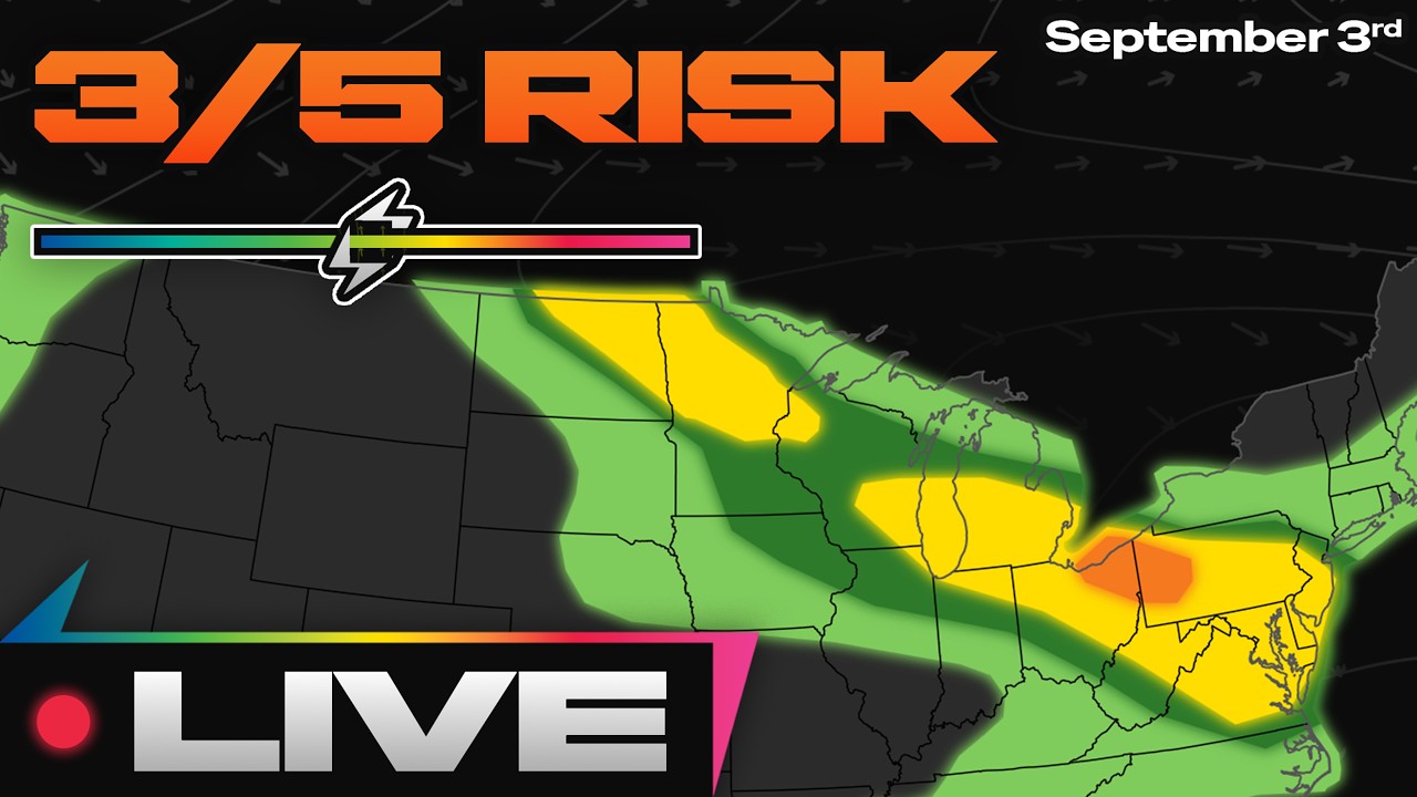 The Detroit/Windsor Tornado | Our Coverage w/ Chasers...