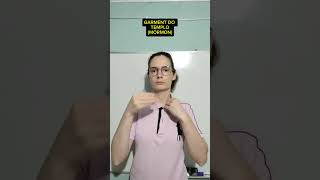 Sinais De Libras Garment Do Templo Mórmon