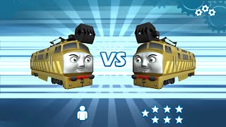 Superstar Racer who will win - 🏁🚅Diesel 10 vs Diesel 10 vs Thomas vs Percy vs Flynn - Go Go Thomas