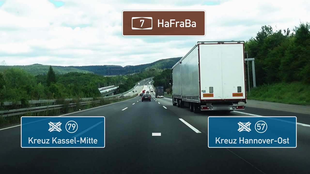 🇩🇪 A7: AK Kassel-Mitte - AK Hannover-Ost (4x)