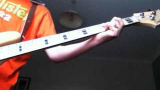 Foo Fighters- The Pretender Basic Bass Riff