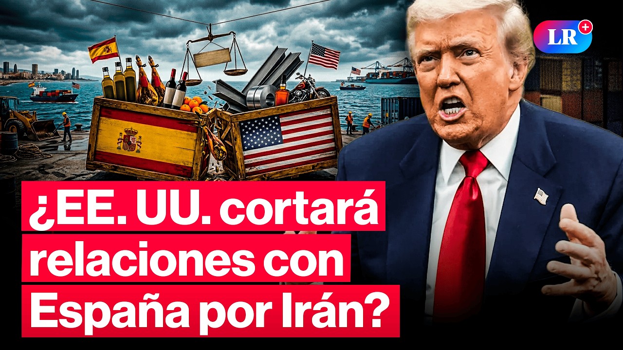 TENSIÓN COMERCIAL: Trump amenaza a España con cortar todo el comercio por su postura sobre Irán #LR
