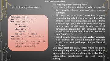 ALGORITMA PENCARIAN JUMLAH DIGIT BINER SECARA REKURSIF DAN ALGORITMA BILANGAN FIBONACCI
