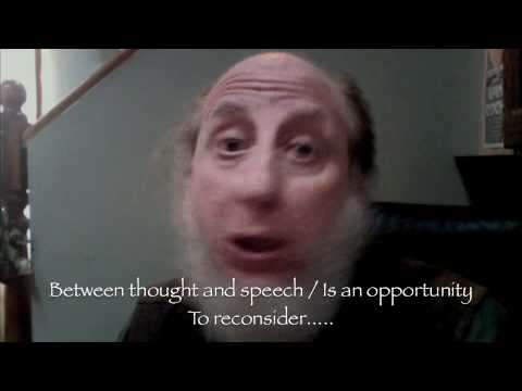 between thought and speech