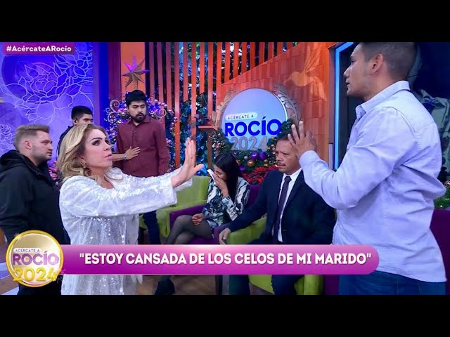 “Estoy cansada de mi marido” Programa del 01 de enero del 2024 / Acércate a Rocío class=