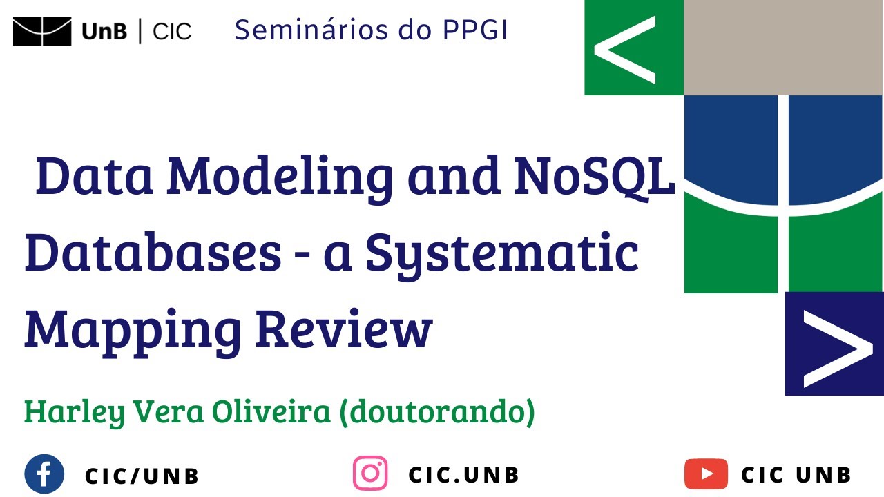 [Seminários 1-2021] Data Modeling and NoSQL Databases - a Systematic ...