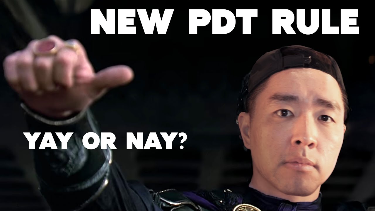 PDT Rule Change GOOD or BAD?