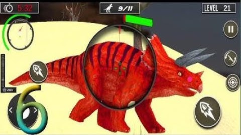 Wild Dino Hunting Jungle Games Android Gameplay Part - 6