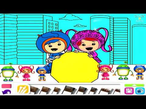 Bubble Guppies Team Umizoomi Dora Coloring Book Draw Play Nick Jr App ...