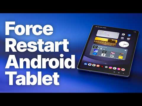 How to Force Restart Android Tablet (Fix Frozen or Unresponsive Tablet)