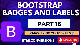 016 Bootstrap Badges and Labels