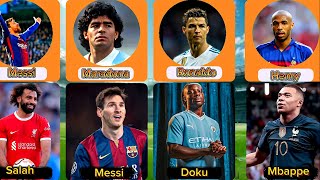 Exploring Best FOOTBALLERS and Their BIGGEST IDOL!