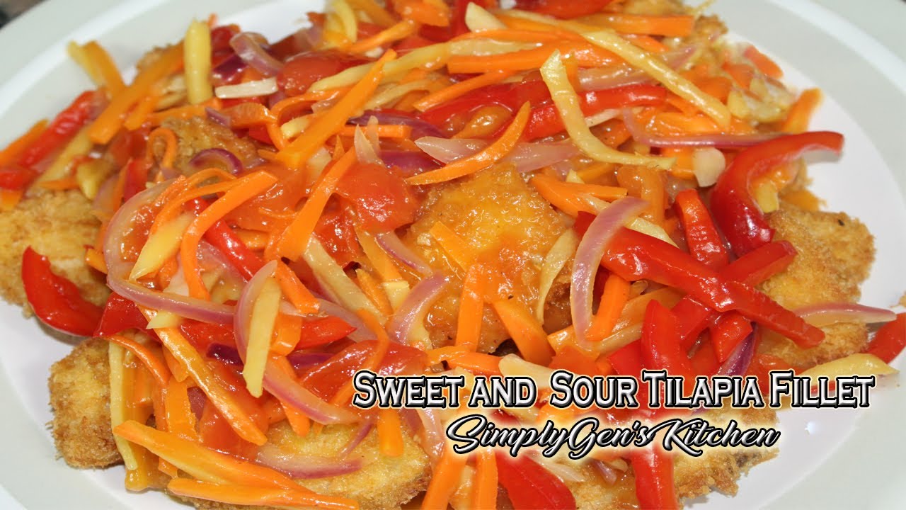 Sweet and Sour Tilapia Sweet and Sour Tilapia Fillet with Pineapple