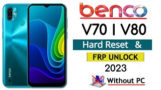 Benco V70/V80 Hard Reset & FRP Bypass | Unlock Google Account Lock Withou PC - 2023 -