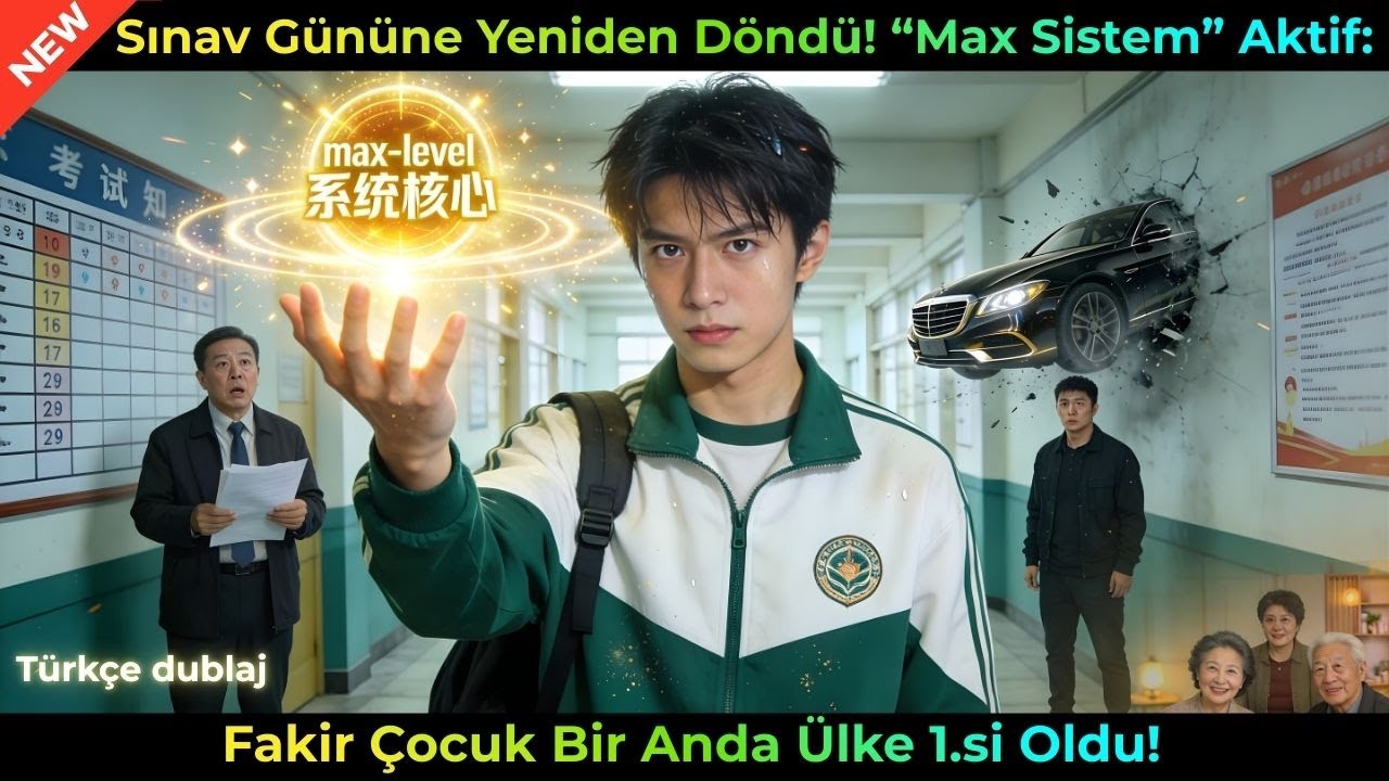 Sınav Gününe Yeniden Döndü! “Max Sistem” Aktif: Fakir Çocuk Bir Anda Ülke 1.si Oldu!