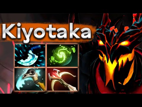 Видео: Шадоу Финд, который не боится рисковать! Киотака на СФе - Kiyotaka Shadow Fiend 7.33 DOTA 2