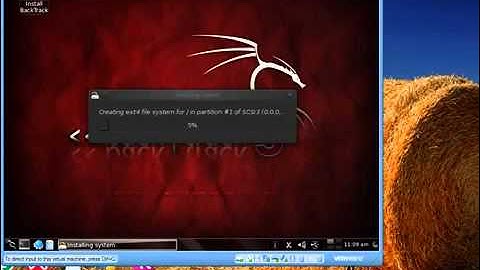 Install Back Track 5 KDE   YouTube