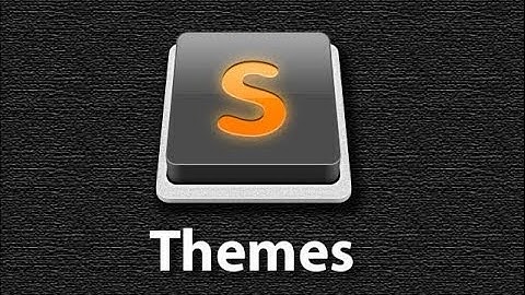 Tutorial - Applying Theme To Sublime Text