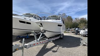 New 2021 Pursuit Offshore OS 325 Express Cruiser Boat For Sale In Jacksonville, FL: Walkaround