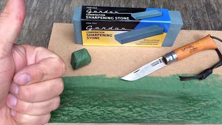 $ 3 Sharpening Stone? MDF Strop Test as well !!!