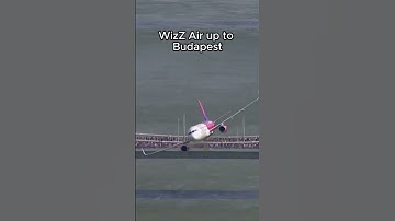 Wizz Air Rizzing up to Budapest #wizzair #aviation #airbus