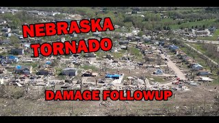 Nebraska Tornado Damage Follow up April 29 2024