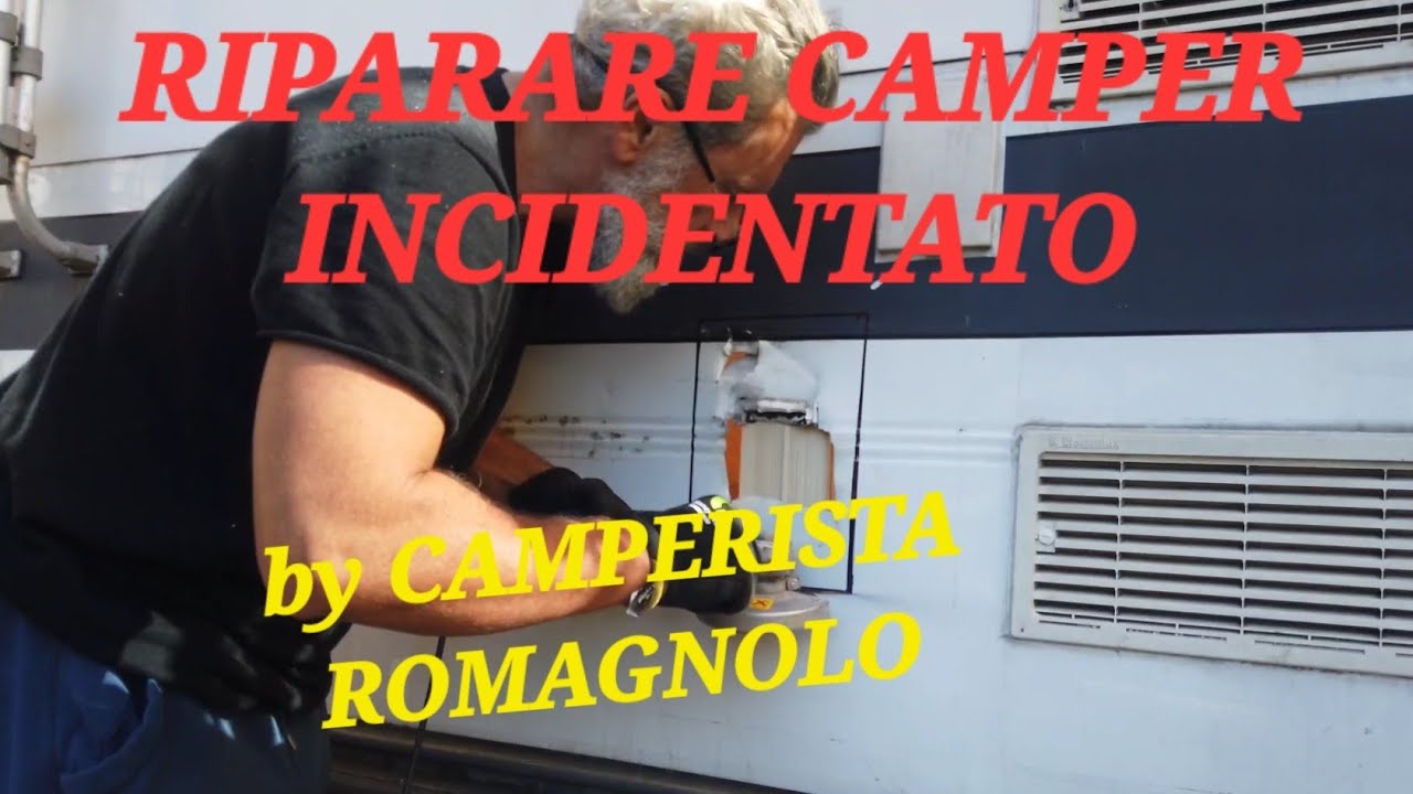 РЕМОНТ, ШПАТЛЕВКА, ПОКРАСКА, ПОЛУЧЕНИЕ ЦЕЛЛЮЛОЗЫ АВАРИЙНОГО И НАДУТОГО КЕМПЕРА СВОИМИ РУКАМИ