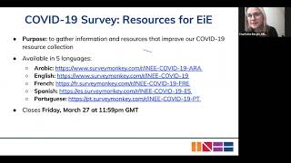 Orientation to INEE’s Collection of EiE COVID-19 tools and resources