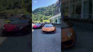 Lamborghini Aventador SVJ/SV Convoy #shorts