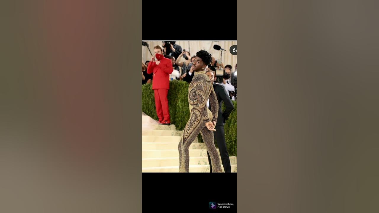 lil Naz x met gala YouTube