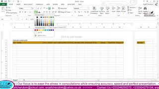 SBA and REPORT tutorial Lesson 1