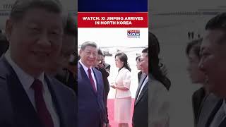 Xi Jinping Arrives In North Korea, Kim Jong Un Receives Chinese President #Shorts