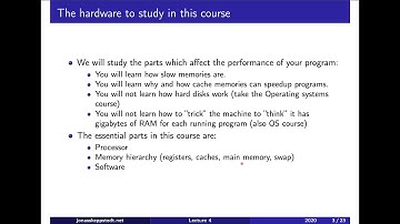 F04 / 1: 3.1 - 3.2 Introduction to CPUs and the Power architecture (level 3)