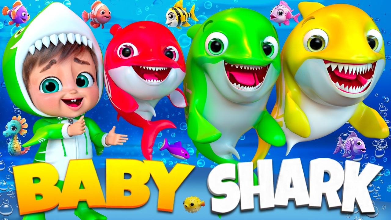 Doo Doo Baby Shark Family - Nursery Rhymes & Kids Songs #nurseryrhymes #babyshark