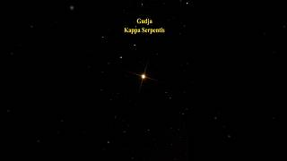 Gudja: A red hypergiant star in the constellation of Serpens Caput   #space #astronomy #universe
