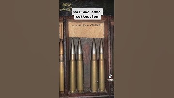 My ww1-ww2 ammo collection