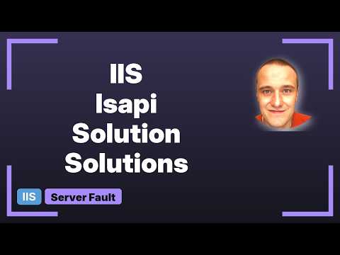 DevOps & SysAdmins: Scripting IIS7 configuration for ISAPI DLL
