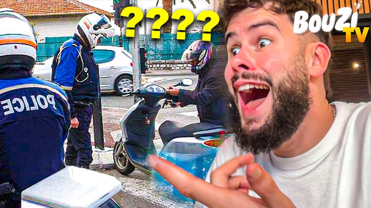 ILS SE RENTRENT DEDANS DEVANT LA POLICE ?! (React Moto)