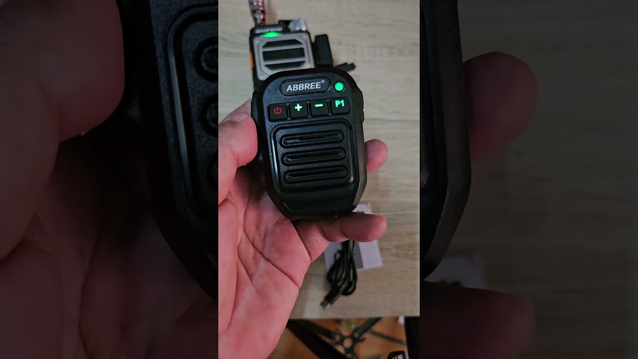 วิธีเชื่อมต่อ Abbree Wireless Speaker Microgphone