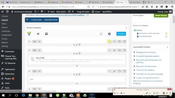Visual Composer : Move Elements by Dragging