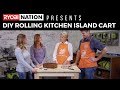 DIY Rolling Kitchen Island Cart with Shanty 2 Chic & The Home Depot DIY Rolling Kitchen Island Cart with Shanty 2 Chic & The Home Depot