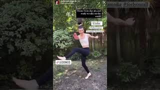 Dylan Mulvaney Sports His Sponsor Nike By Demonstrating Their Womens' Sports Bras As He Works Out
