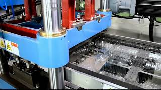 full Automatic four station plastic thermoforming machine