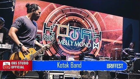 Tendangan Dari Langit - KOTAK feat MELLY MONO Live BRIFFEST 2019 Makassar