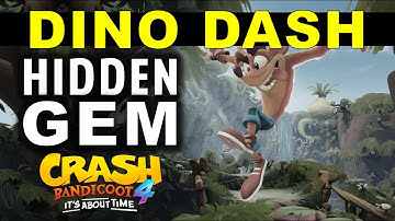 Dino Dash: Hidden Gem Location | Crash Bandicoot 4: It