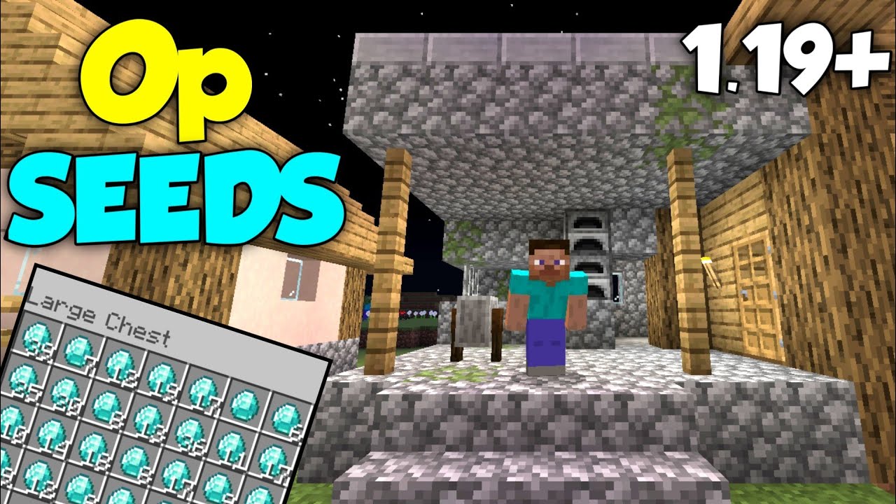 🔥Best Seeds For Minecraft 1.19+ Bedrock And Pocket Edition || Minecraft ...