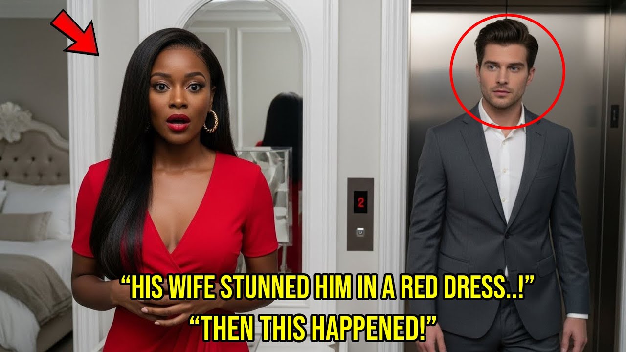 «Куда ты собрался в таком наряде?» — резко бросил миллиардер, когда его чернокожая жена вышла из ...