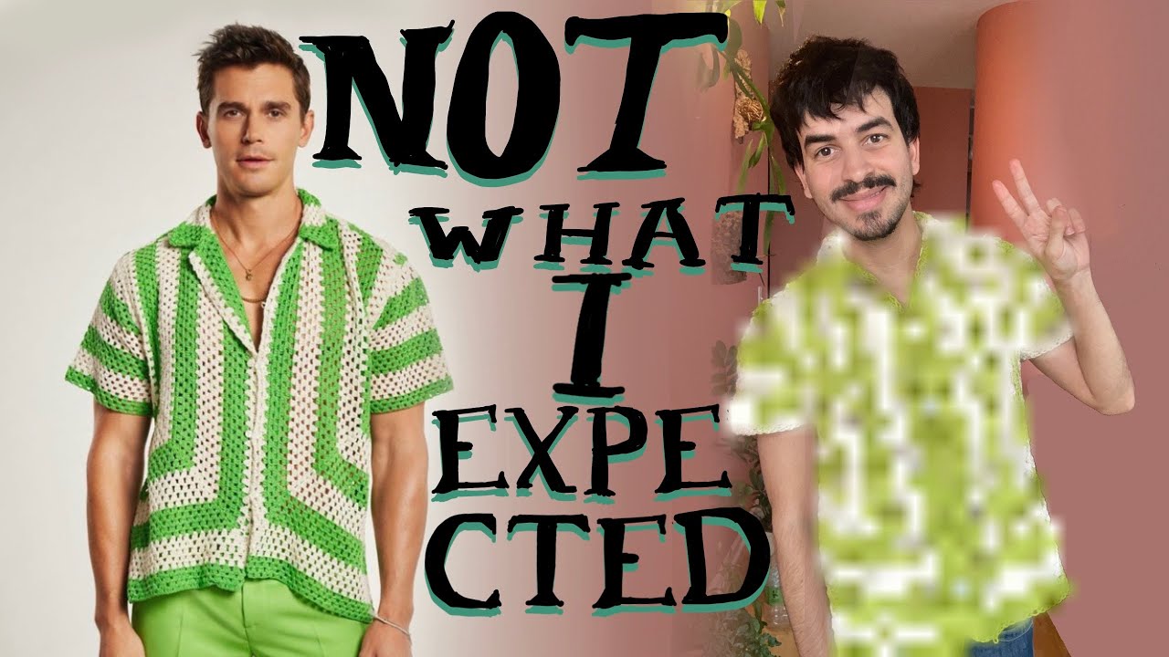 Я воспроизвел эту вязаную крючком рубашку